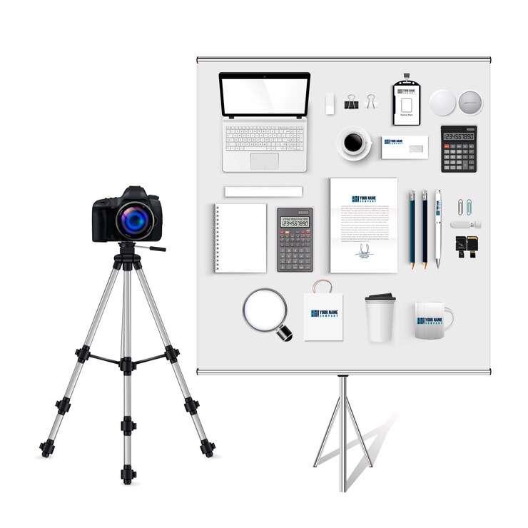 Vector establecer elementos de office de colección