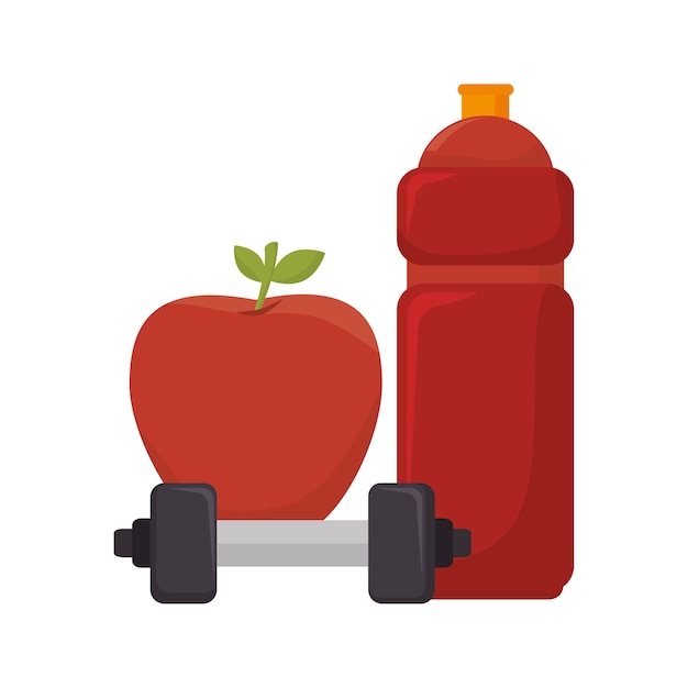 establecer el icono del equipo de fitness