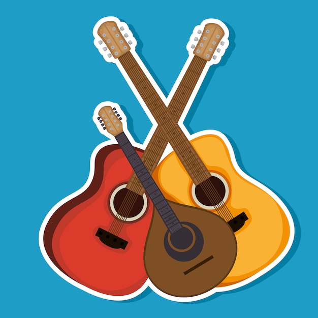 establecer iconos de instrumentos musicales