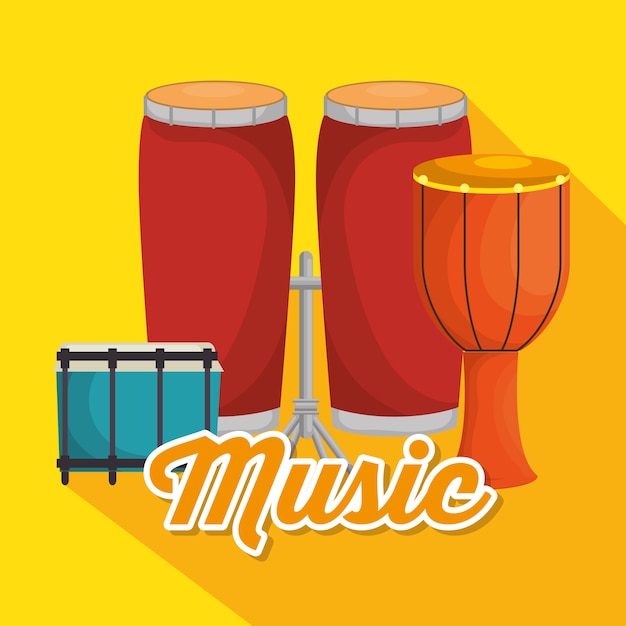 establecer iconos de instrumentos musicales