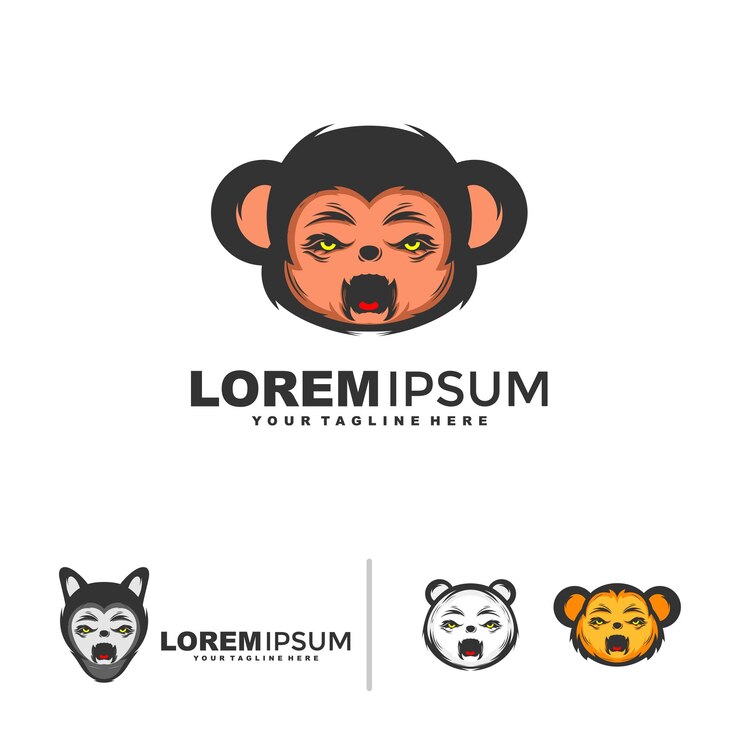 Vector establecer ilustración de plantilla de diseño de logotipo de esport