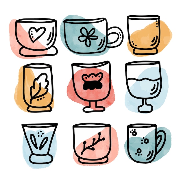 Establecer taza de café