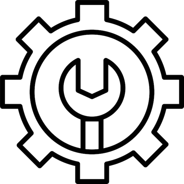 Establecimiento de la ilustración del conjunto de íconos