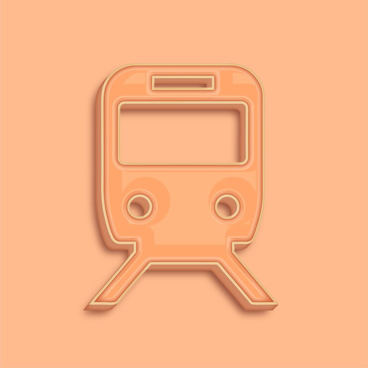Vector establecimiento de tendencias moderno 3d peach fuzz color icono de trian con fondo