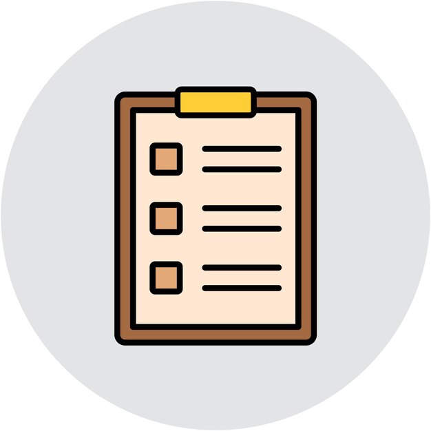 Establezca el estilo de la ilustración vectorial de los objetivos