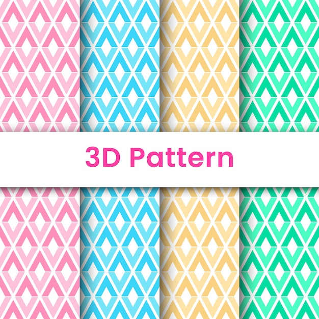 Establezca un patrón vectorial sin costuras pastel de rombos azules perfecto para postales de tejidos textiles