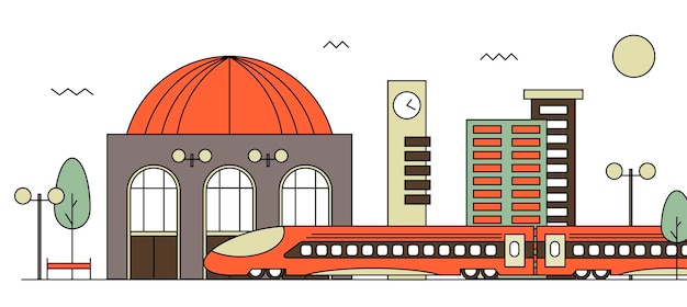 Estación de trenes suburbanos