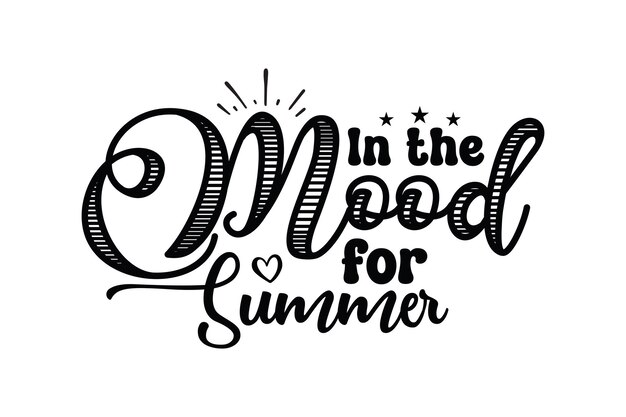 En el estado de ánimo para el verano