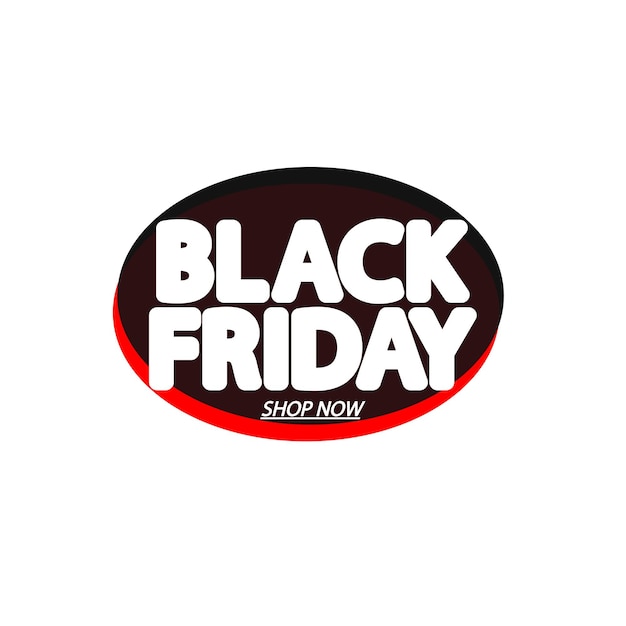 Estampa de diseño de banner de venta del Viernes Negro con etiqueta de descuento oferta final de la temporada