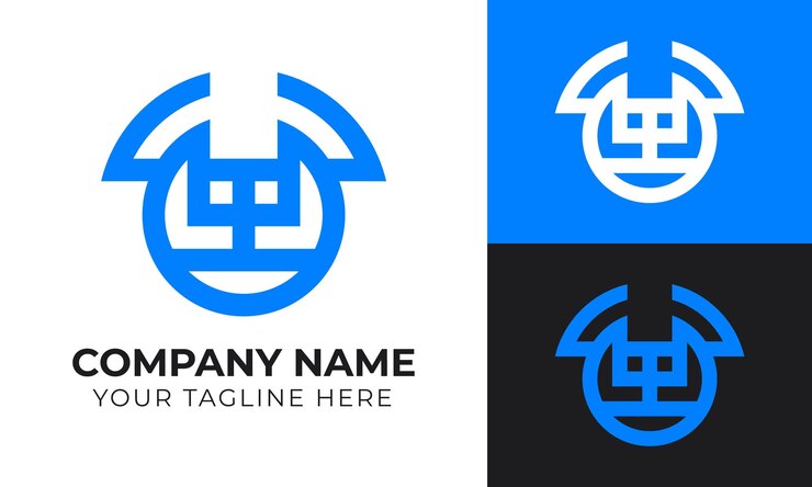 Vector estampa de diseño de logotipo de negocio moderno y minimalista para su empresa