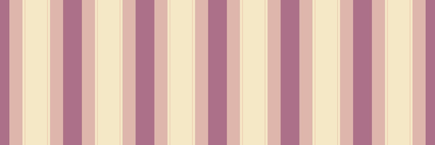 Estampa de invitación textil de fibra de tela líneas verticales fondo vectorial bajo textura sin costuras en colores claros y rosados