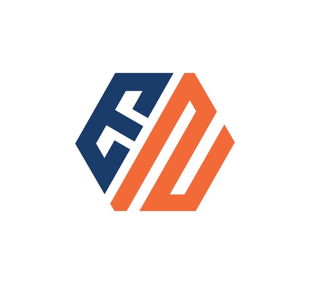 Estampa vectorial de diseño del logotipo de la letra EZ y el diseño del logotipio de la letra ZE