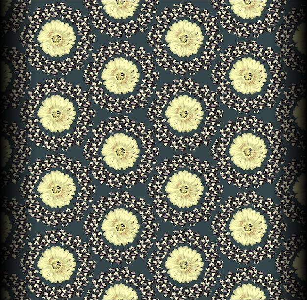Estampado animal floral sin costuras