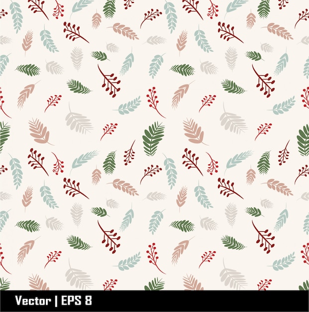 Estampado continuo floral