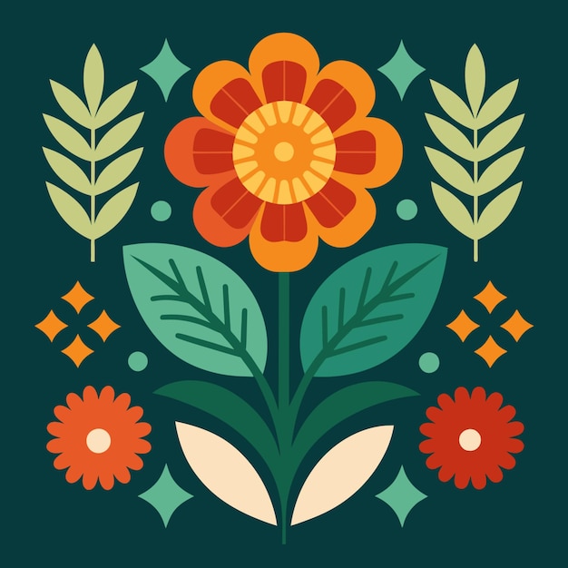Estampado floral sin costuras libre Textura abstracta Ilustración vectorial Papel de pared Fondo