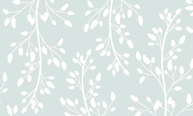 Estampado floral vectorial delicado para papel de regalo textil de diseño