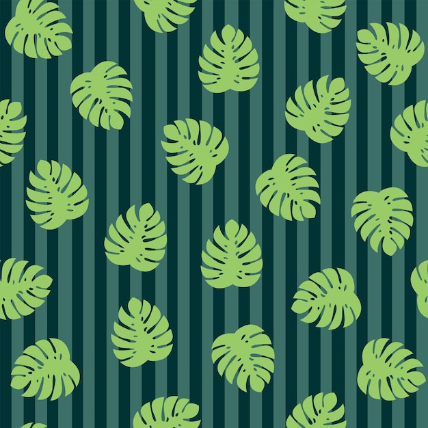 Estampado de hojas de monstera