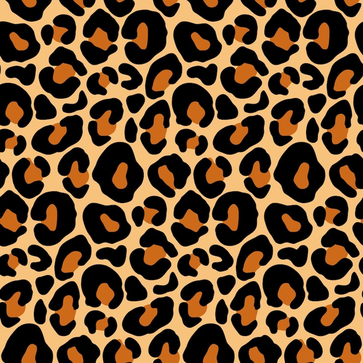 Estampado de leopardo, patrón sin costuras de guepardo, textura de jaguar. Fondo exótico de la selva. Leo repite el diseño. Ilustración de pieles de animales salvajes. Camuflaje abstracto para textil, papel pintado, tela.