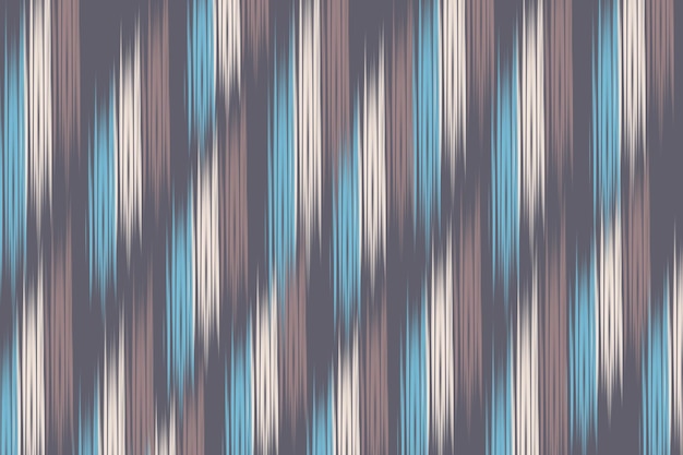 Estampado de rayas de fondo abstracto Diseño de estampado de Ikat para telas de fondo de ropa
