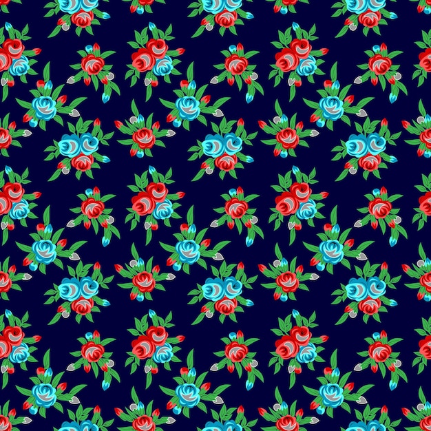 Estampado textil de fondo con estampado sin costuras