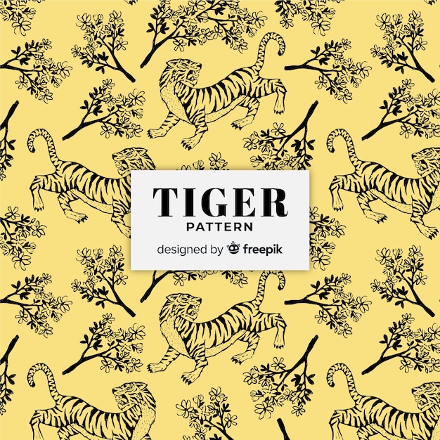 Estampado de tigres