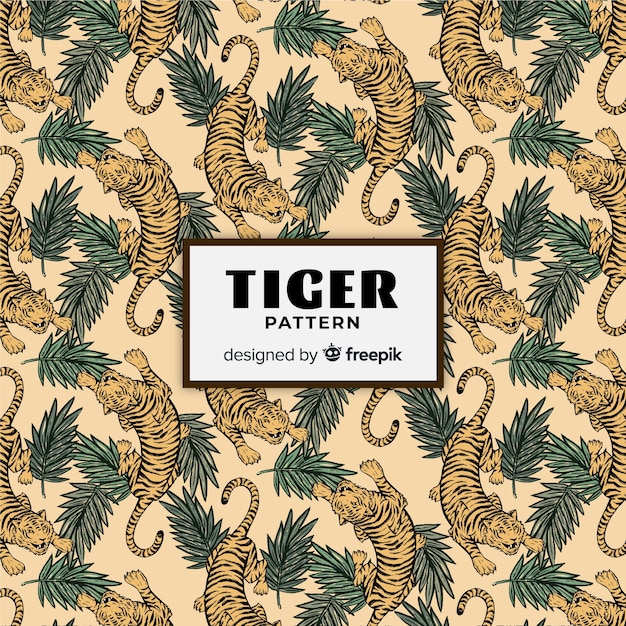 Estampado de tigres