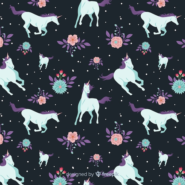 Estampado de unicornio