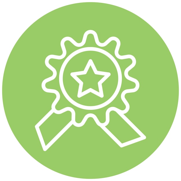 Estándares de calidad de diseño vectorial Estilo de icono