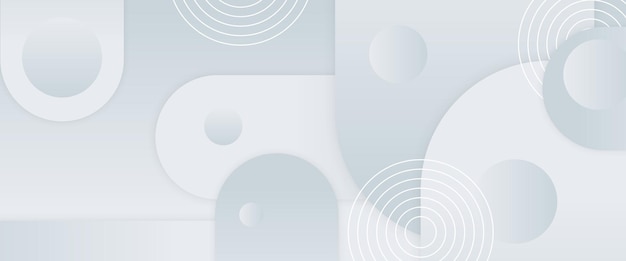 Estandarte abstracto de forma geométrica mínima blanca Para estandarte de negocios telón de fondo formal voucher de prestigio lux invita papel tapiz y fondo