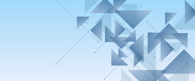 Estandarte abstracto de forma geométrica minimalista azul y blanca Para estandarte de negocios telón de fondo formal voucher de prestigio lux invita papel tapiz y fondo