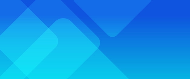 Estandarte abstracto moderno de vector azul con formas para estandares de sitios web, folletos, carteles, folletos y portadas