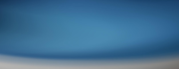 Estandarte abstracto suave y tranquilizador con un gradiente azul