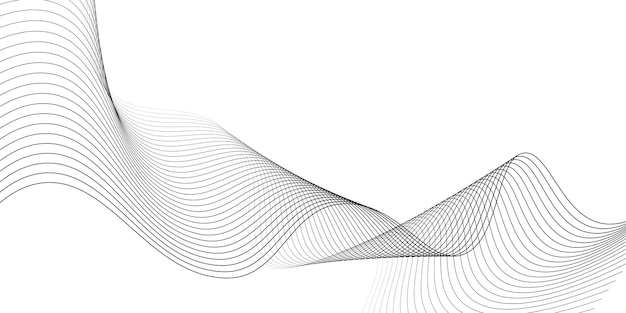 estandarte de fondo blanco abstracto para empresas Ilustración vectorial