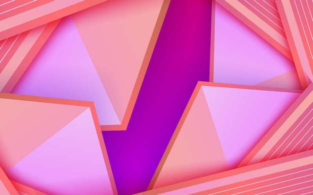Estandarte de fondo de color rosa de lujo abstracto