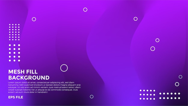 Estandarte de fondo de diseño de gradiente de lujo abstracto