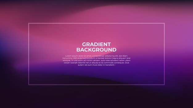 Estandarte de fondo de diseño de gradiente de lujo abstracto