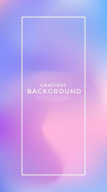Estandarte de fondo de diseño de gradiente de lujo abstracto