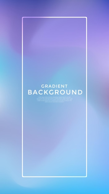 Estandarte de fondo de diseño de gradiente de lujo abstracto