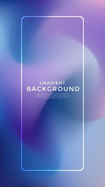 Estandarte de fondo de diseño de gradiente de lujo abstracto