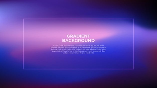 Estandarte de fondo de diseño de gradiente de lujo abstracto