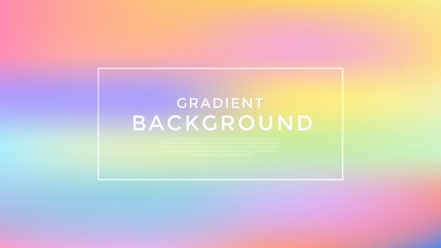 Estandarte de fondo de diseño de gradiente de lujo abstracto