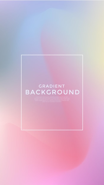 Estandarte de fondo de diseño de gradiente de lujo abstracto