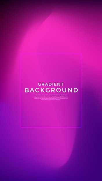 Estandarte de fondo de diseño de gradiente de lujo abstracto