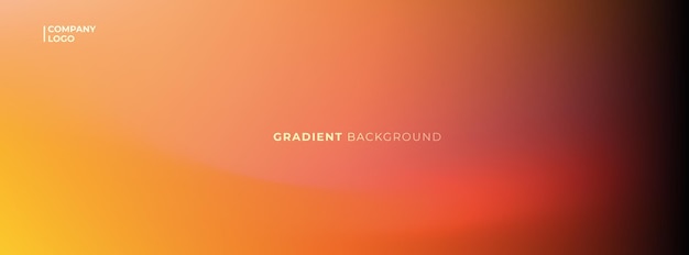 Estandarte de fondo de diseño de gradiente de lujo abstracto