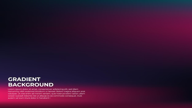 Estandarte de fondo de diseño de gradiente de lujo abstracto