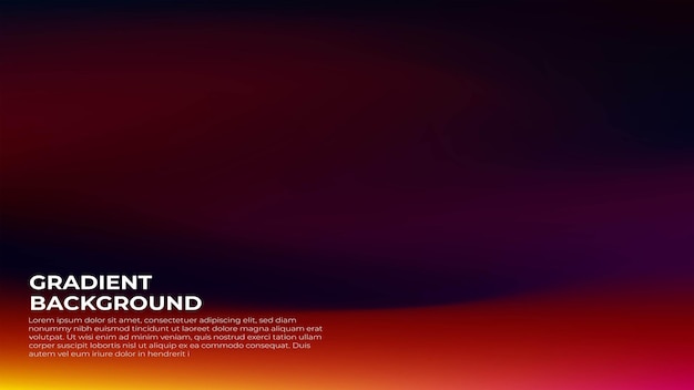 Estandarte de fondo de diseño de gradiente de lujo abstracto