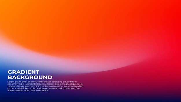 Estandarte de fondo de diseño de gradiente de lujo abstracto