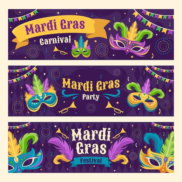 El estandarte de la hierba de Mardi