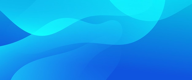 Estandarte moderno de forma geométrica abstracta vectorial azul para estandares de sitios web, folletos, carteles, folletos y portadas