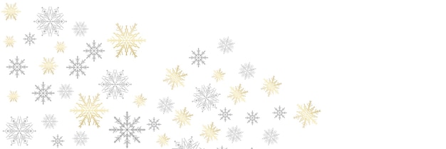 Estandarte de Navidad abstracto con decoración de borde de copo de nieve Fondo de Navidad para cartel de felicitación de cartel estandarte ancho papel tapiz decoración página de aterrizaje